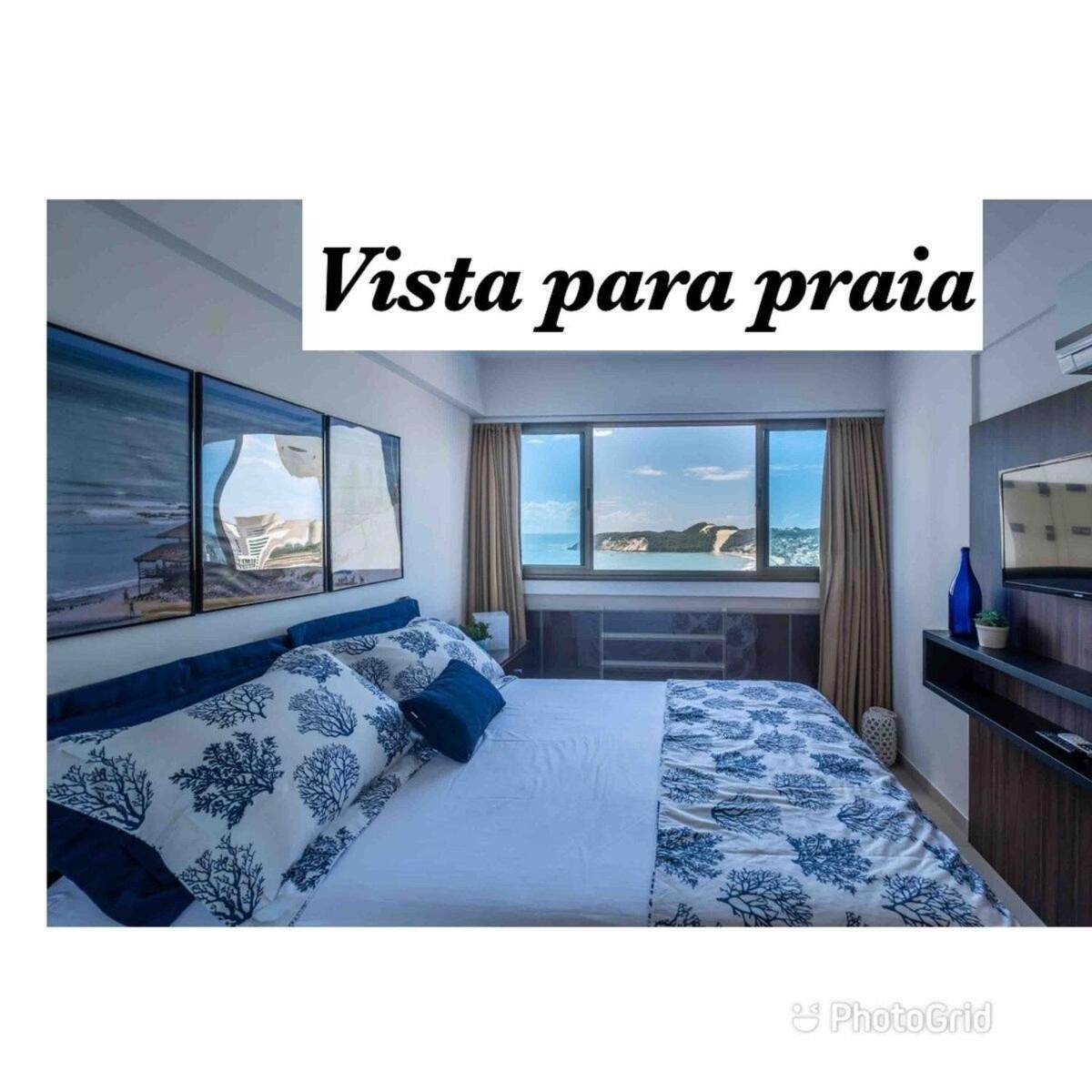 Flat Com 2 Quartos E Vista Mar Da Praia De Pontanegra-Wifi 300 Mb-Garagem-Familia-Criancas-Piscina-Pet Friendly Natal Exteriér fotografie