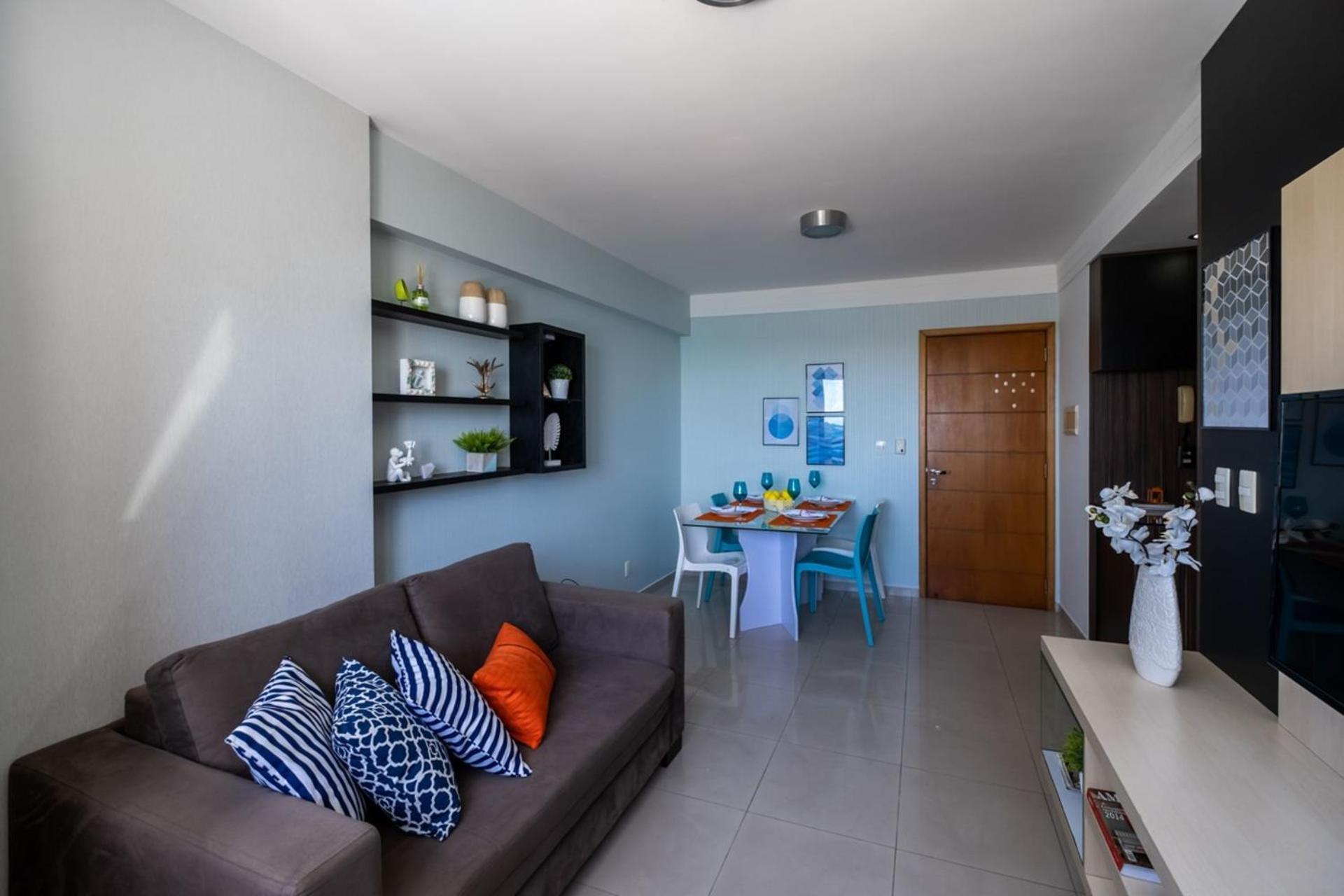 Flat Com 2 Quartos E Vista Mar Da Praia De Pontanegra-Wifi 300 Mb-Garagem-Familia-Criancas-Piscina-Pet Friendly Natal Exteriér fotografie