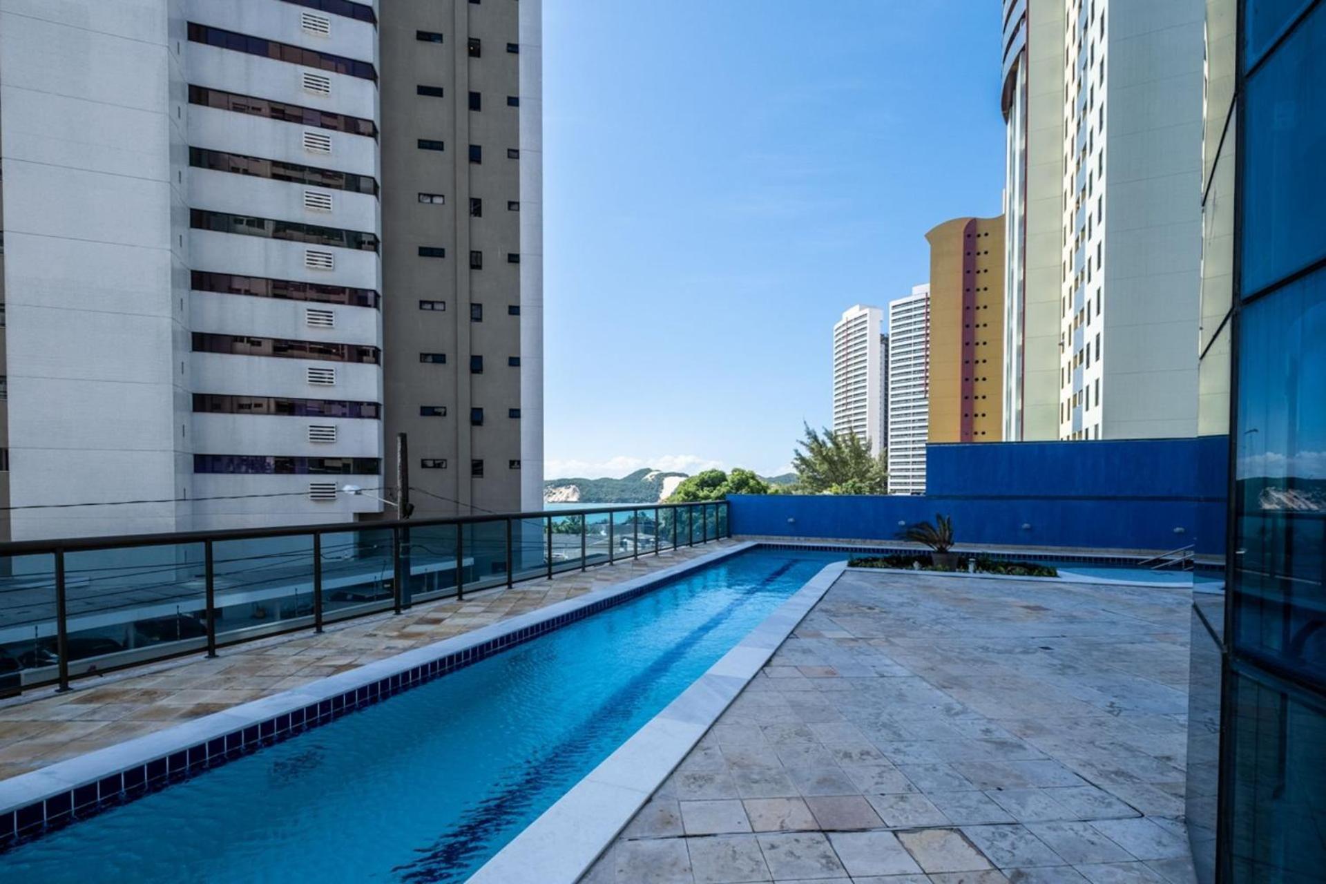Flat Com 2 Quartos E Vista Mar Da Praia De Pontanegra-Wifi 300 Mb-Garagem-Familia-Criancas-Piscina-Pet Friendly Natal Exteriér fotografie