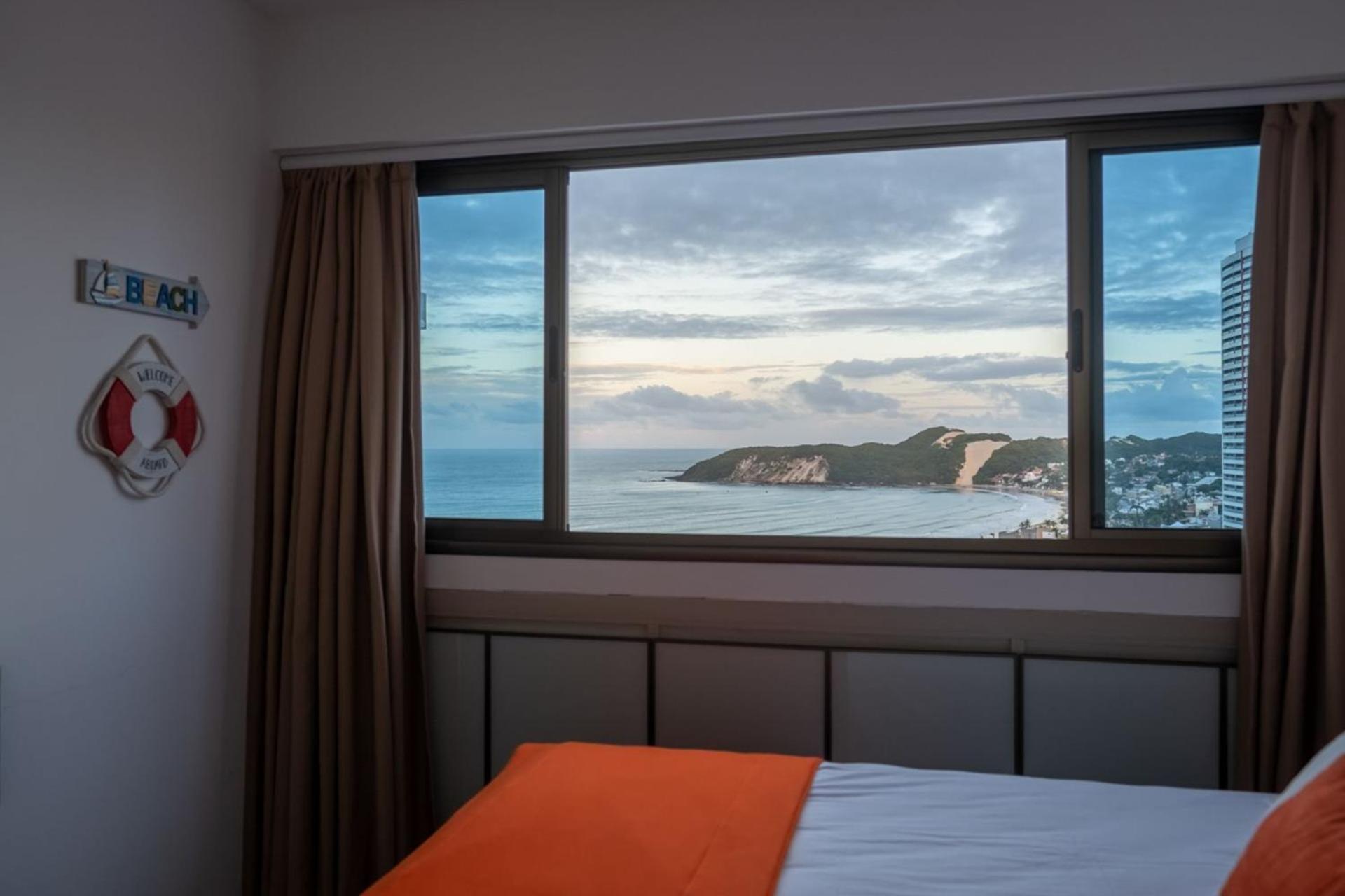 Flat Com 2 Quartos E Vista Mar Da Praia De Pontanegra-Wifi 300 Mb-Garagem-Familia-Criancas-Piscina-Pet Friendly Natal Exteriér fotografie