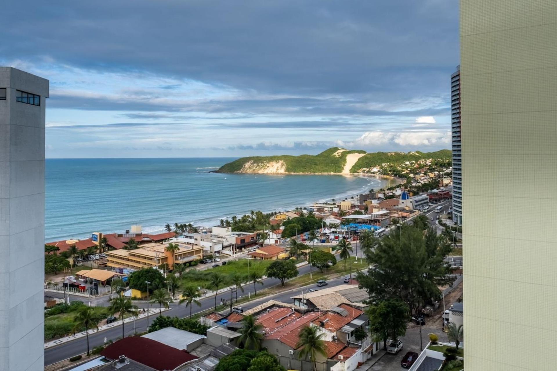 Flat Com 2 Quartos E Vista Mar Da Praia De Pontanegra-Wifi 300 Mb-Garagem-Familia-Criancas-Piscina-Pet Friendly Natal Exteriér fotografie