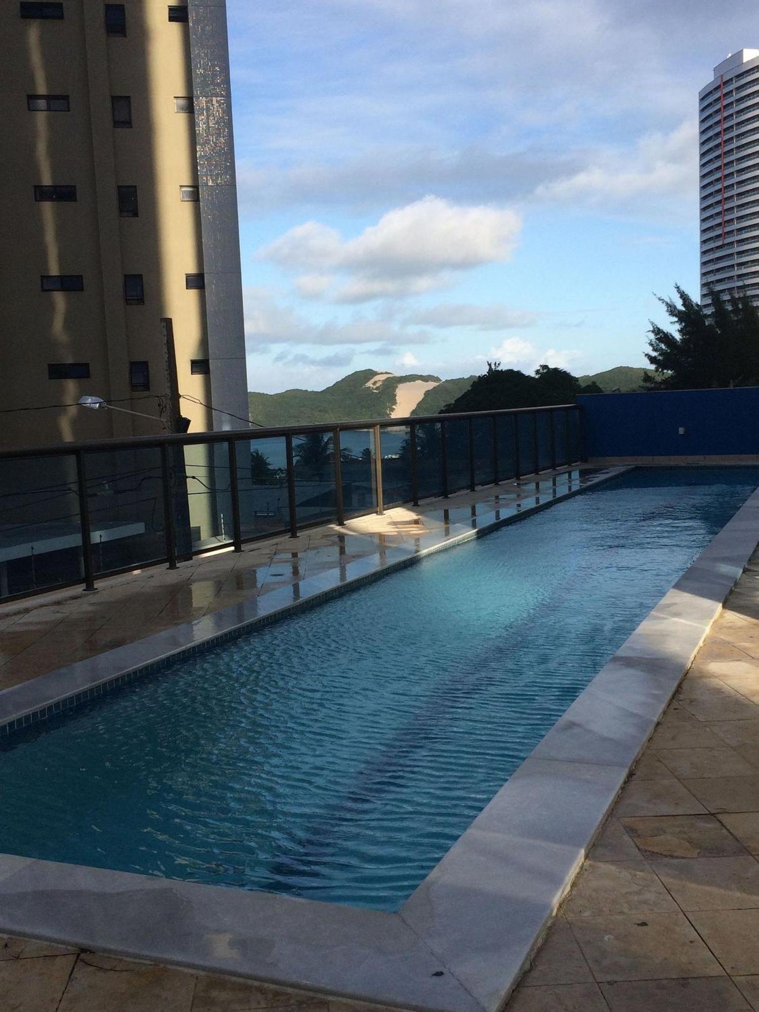 Flat Com 2 Quartos E Vista Mar Da Praia De Pontanegra-Wifi 300 Mb-Garagem-Familia-Criancas-Piscina-Pet Friendly Natal Exteriér fotografie
