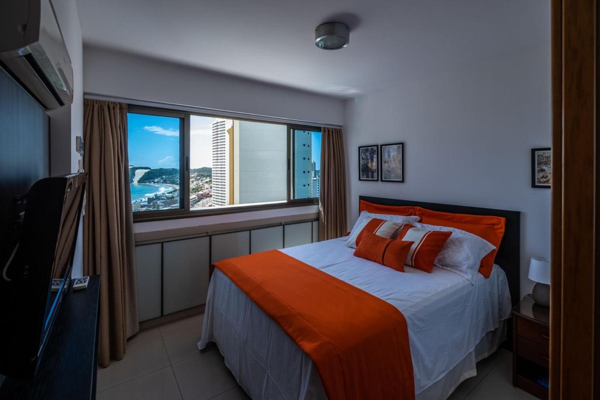 Flat Com 2 Quartos E Vista Mar Da Praia De Pontanegra-Wifi 300 Mb-Garagem-Familia-Criancas-Piscina-Pet Friendly Natal Exteriér fotografie
